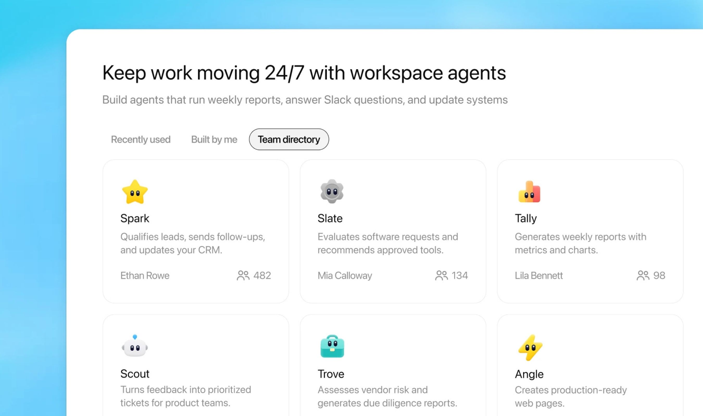 OpenAI launches autonomous workspace agents in ChatGPT for business teams