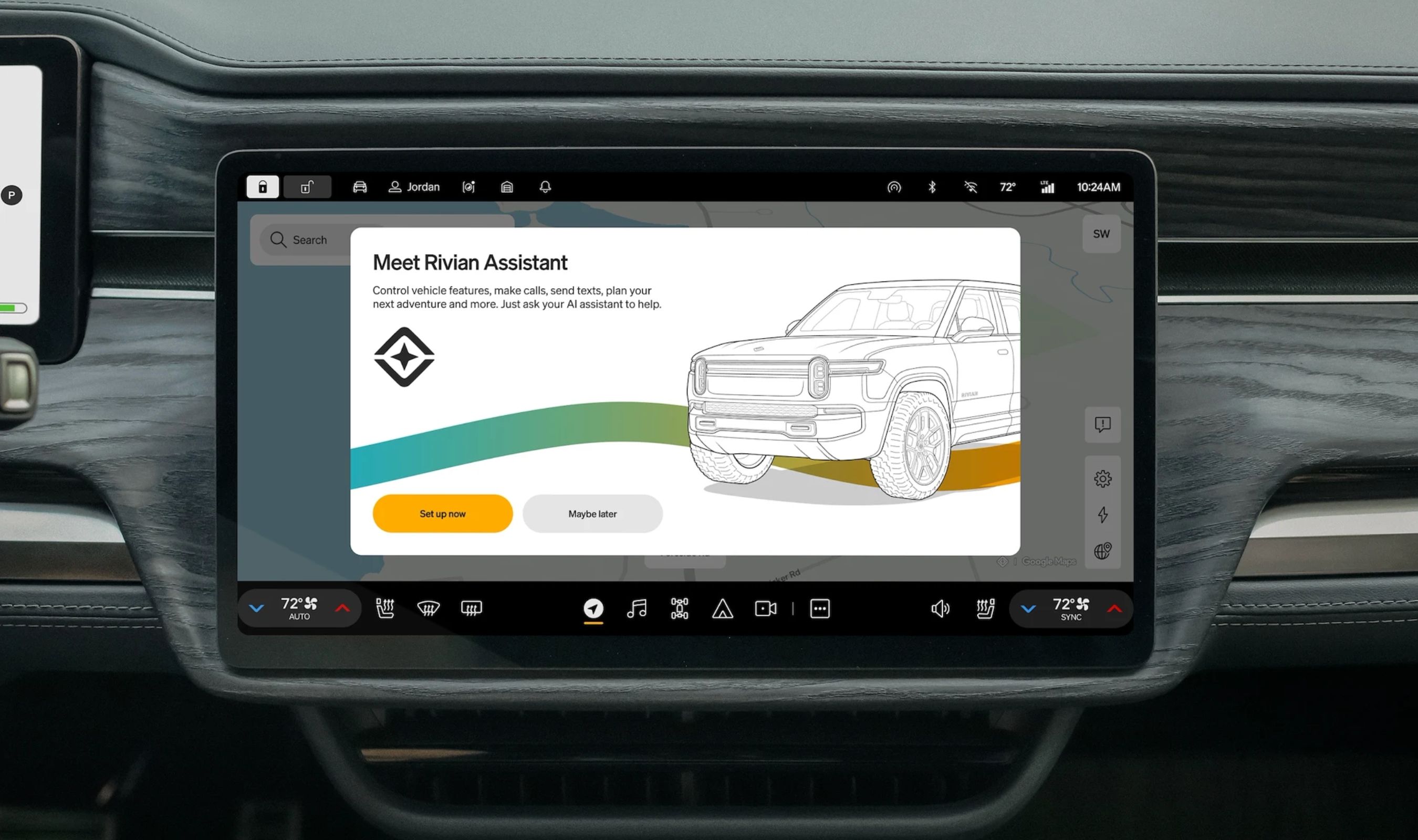 Rivian Ships AI Voice Assistant That Controls Vehicle Functions Hands Free